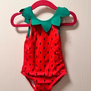 Hanna Andersson “A Little Strawberry” Swimsuit - 12-18 months 🍓🍓🍓🍓🍓
